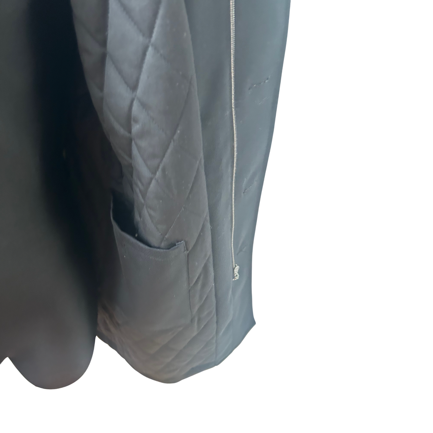 Mexx Mantel Herren Gr 50 Schwarz Wollmix Kapuze Elegant Winter Warm Klassisch