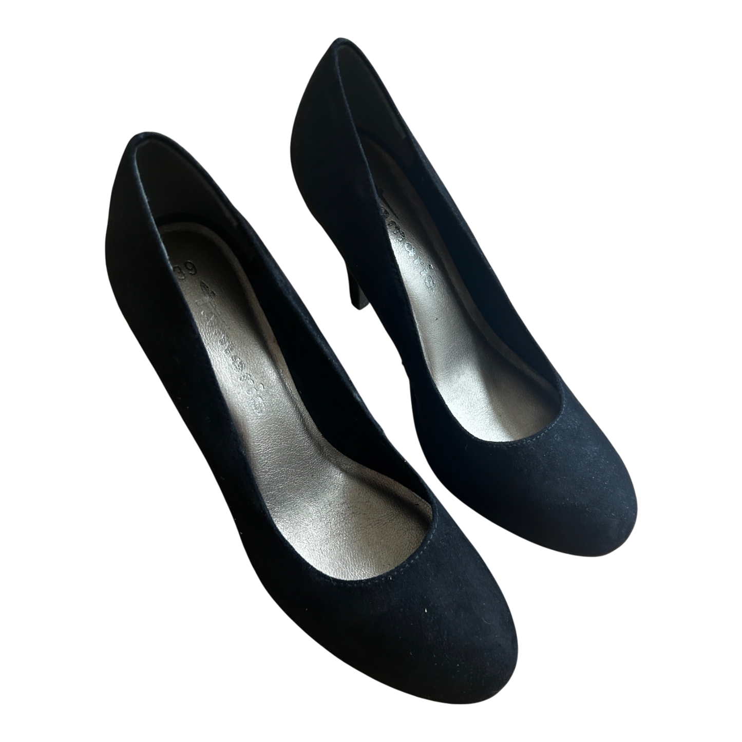 Tamaris Pumps Damen Veganleder Schwarz Gr 39 Elegant Klassiker Absatzschuhe Neu