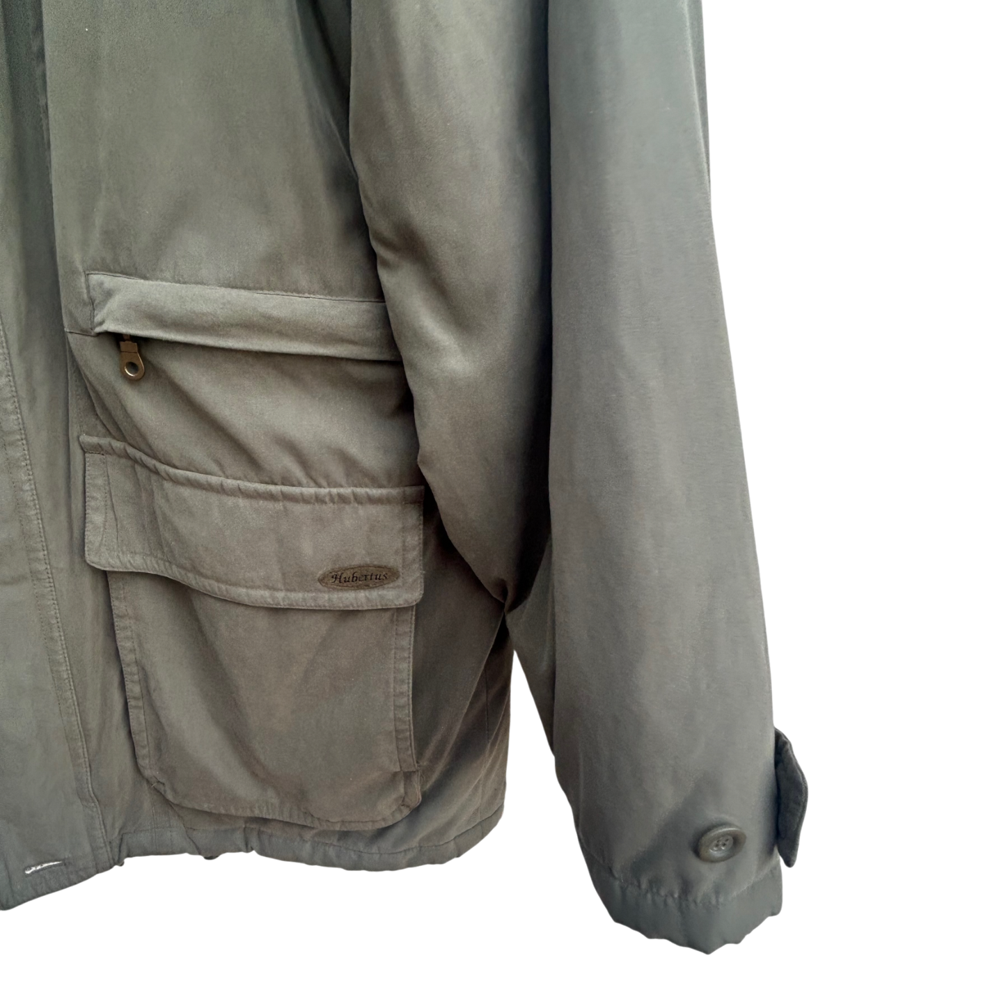 Hubertus Jacke Herren Jägerjacke Gr 52 Polyester Futter Karomuster Outdoor Fell