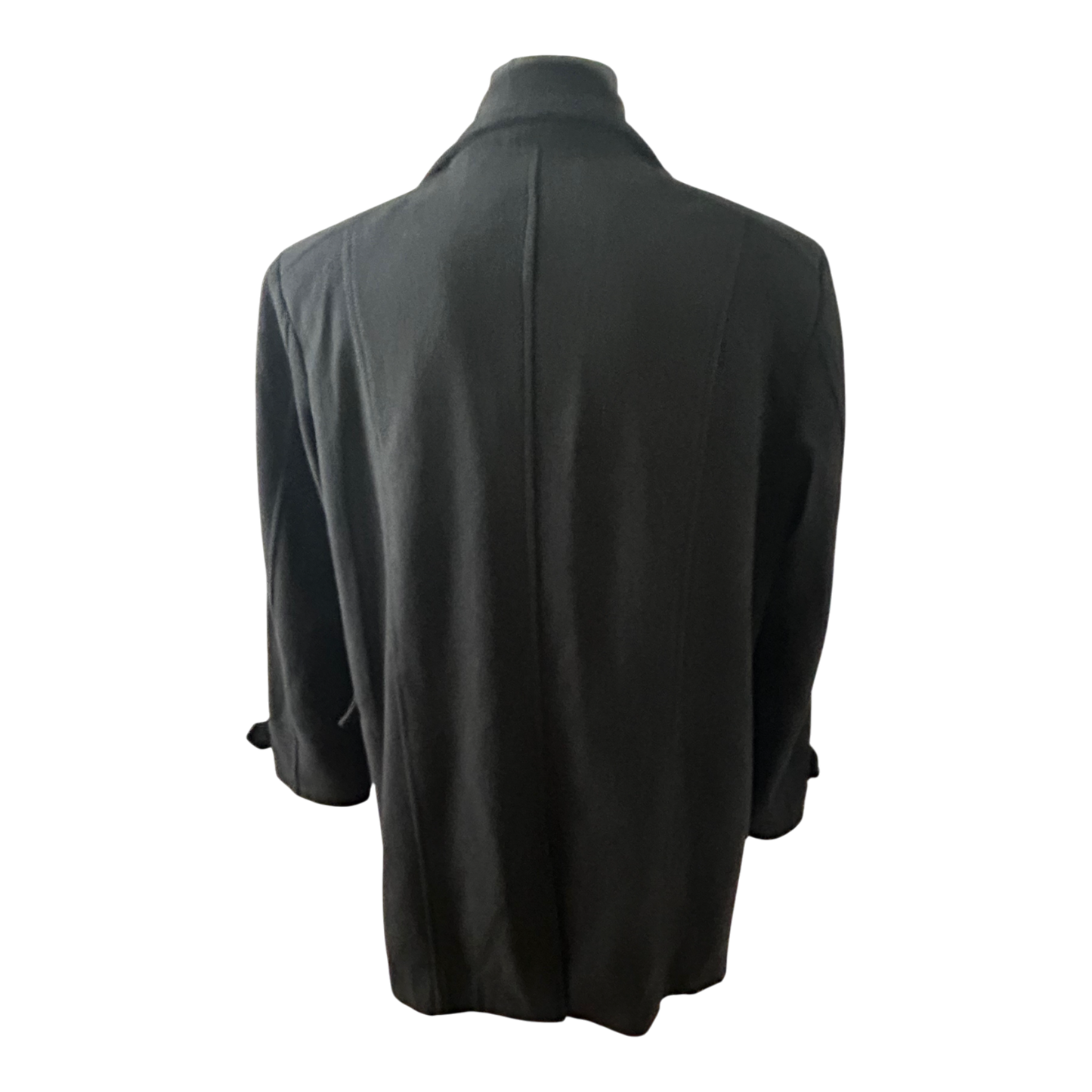 Angelo Litrico Mantel Herren Gr 54 Wolle Schwarz Winter Warm Klassisch Elegant