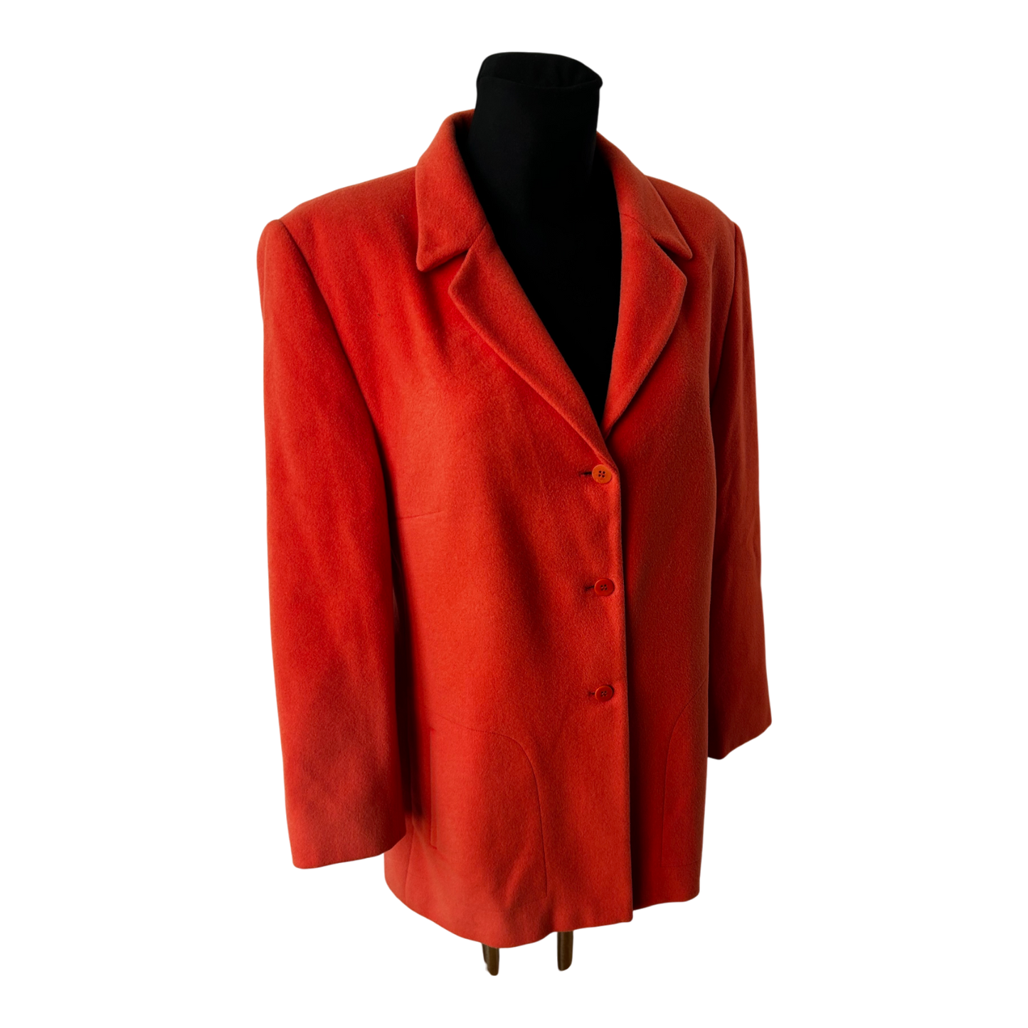Gerry Weber Damen Jacke Gr 44 Orange Schurwolle Elegant Klassiker Blazer Stil