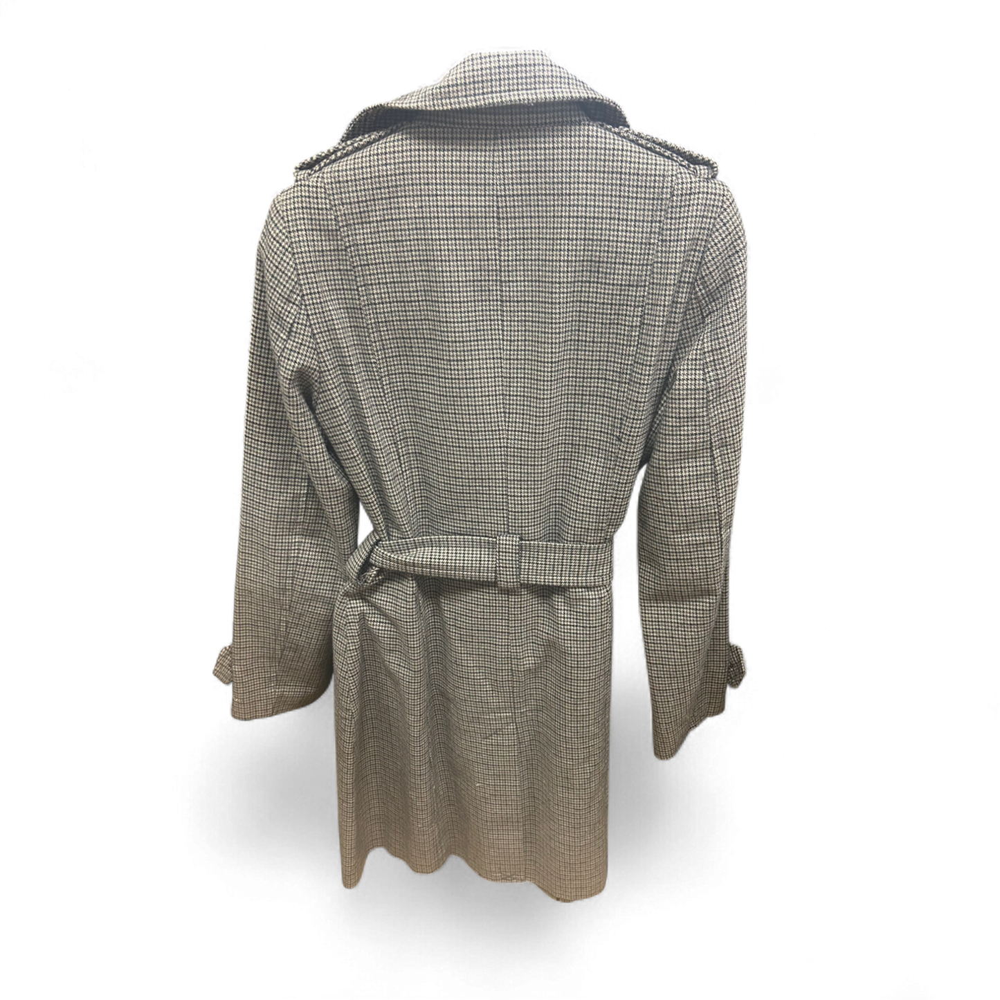 Pepe Jeans Trenchcoat Gr S Hahnentritt Baumwolle Gürtel Vintage 98 cm