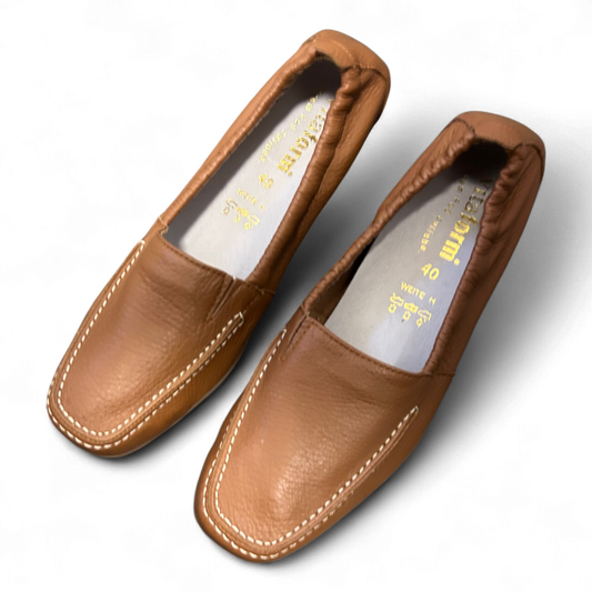 Vitaform Damen Slipper Leder Komfortschuh Weite H Gr 40 Braun Neu Bequem Alltag (Kopie)