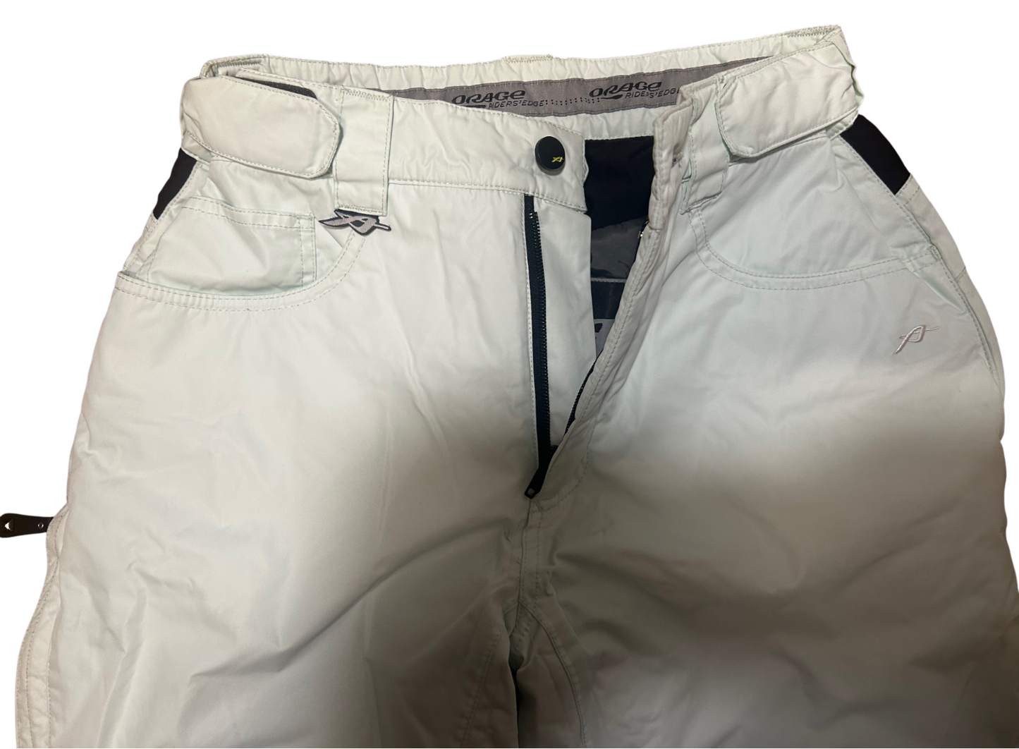 Orage Damen Skihose Gr M Mint Winterhose Ski Outdoor Gefüttert Nylon