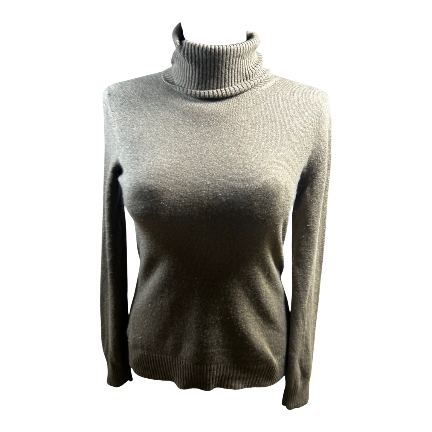 Loro Piana Rollkragenpullover Damen Beige Cashmere Strick Italien Deutsche Gr 38