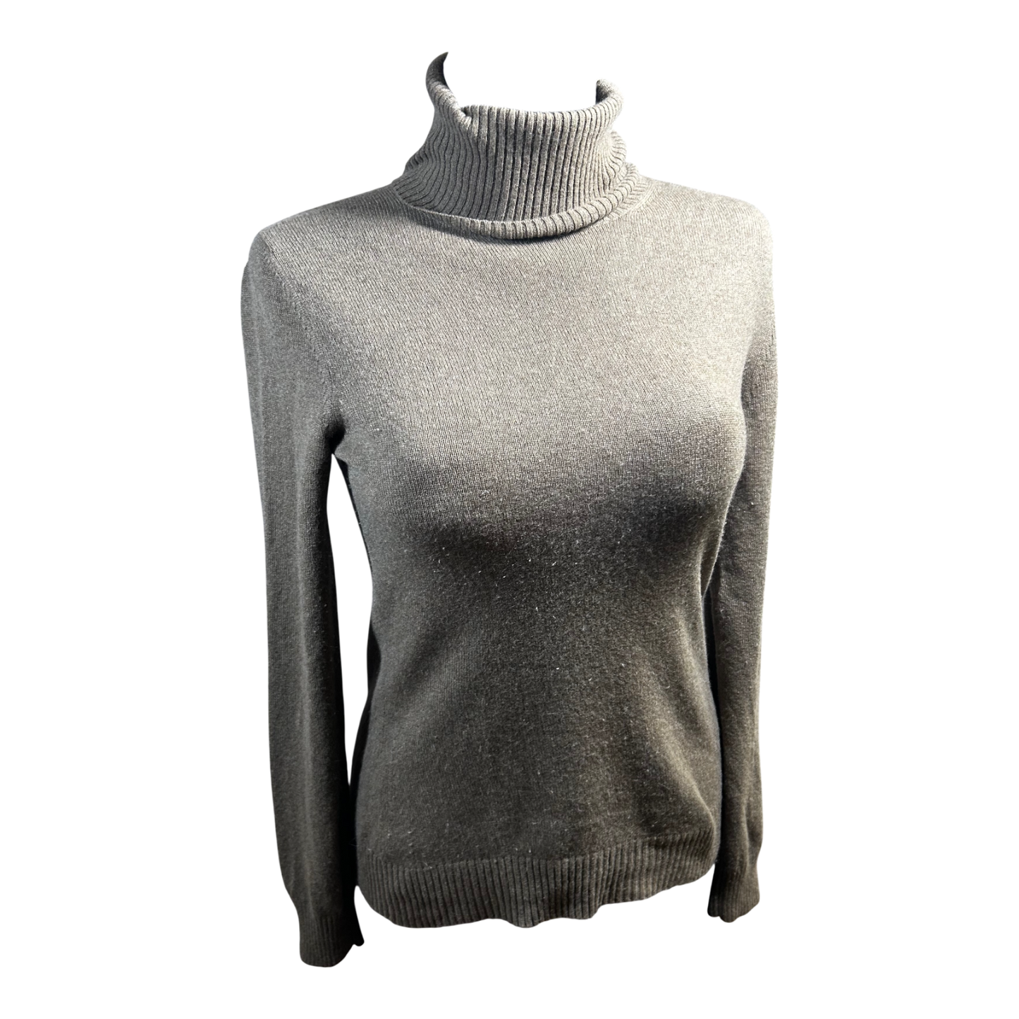 Loro Piana Rollkragenpullover Damen Beige Cashmere Strick Italien Deutsche Gr 38