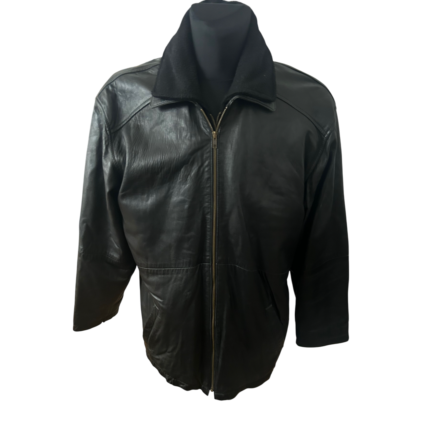 Best of Nature Lederjacke Herren Lammnappa Gr 52 L Braun Outdoor Winter