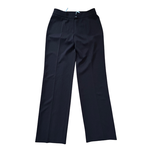 Tuzzi Damen Stoffhose Gr 40 Dunkelbraun Stretch Elegant Klassisch Lang