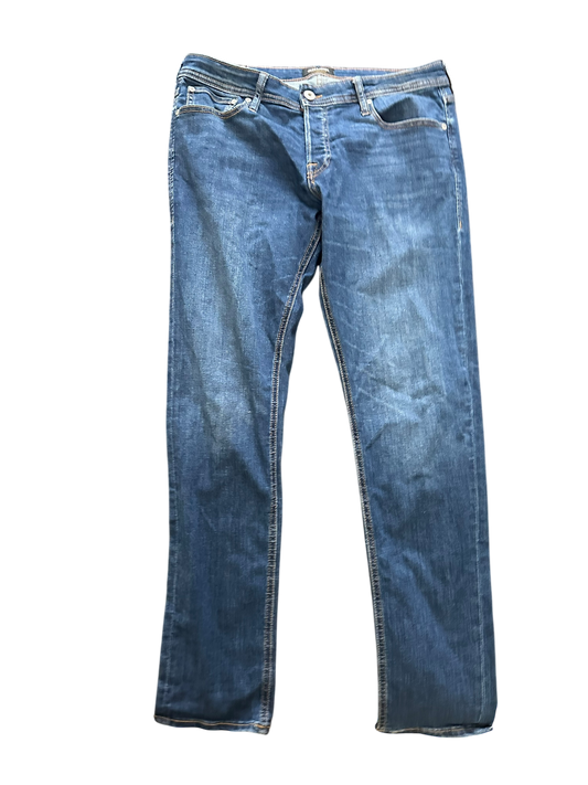 👖 Jack & Jones Jeans Intelligence | Gr. W32 L34 | Dunkelblau | Slim Fit | Damen Jeans 👖