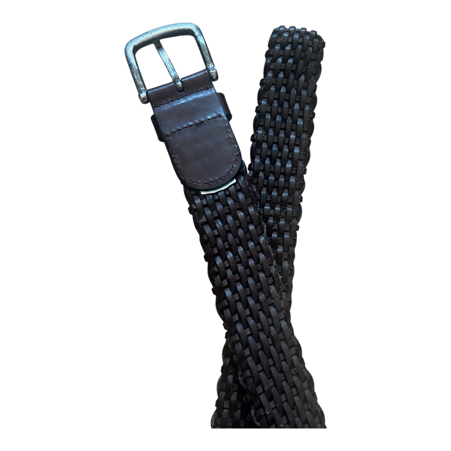 BOSS Herren Gürtel 90 cm Used Look Leder Gürtel Klassisch Vintage