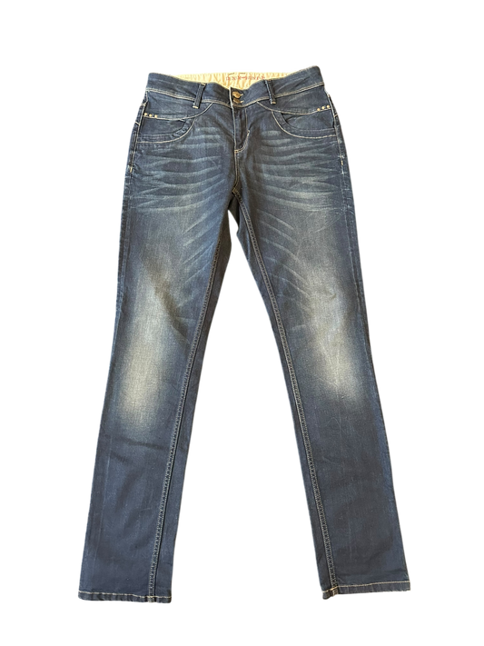 👖 Denim Hunter - Romina Curved Jeans | Gr. 29 | Jeansblau | Bequemer Fit | Klassischer Denim Look 👖