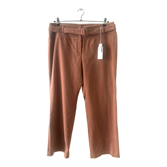 Elegance Paris Damen Hose Gr 46 Rose Cord Baumwolle Modal Elasthan