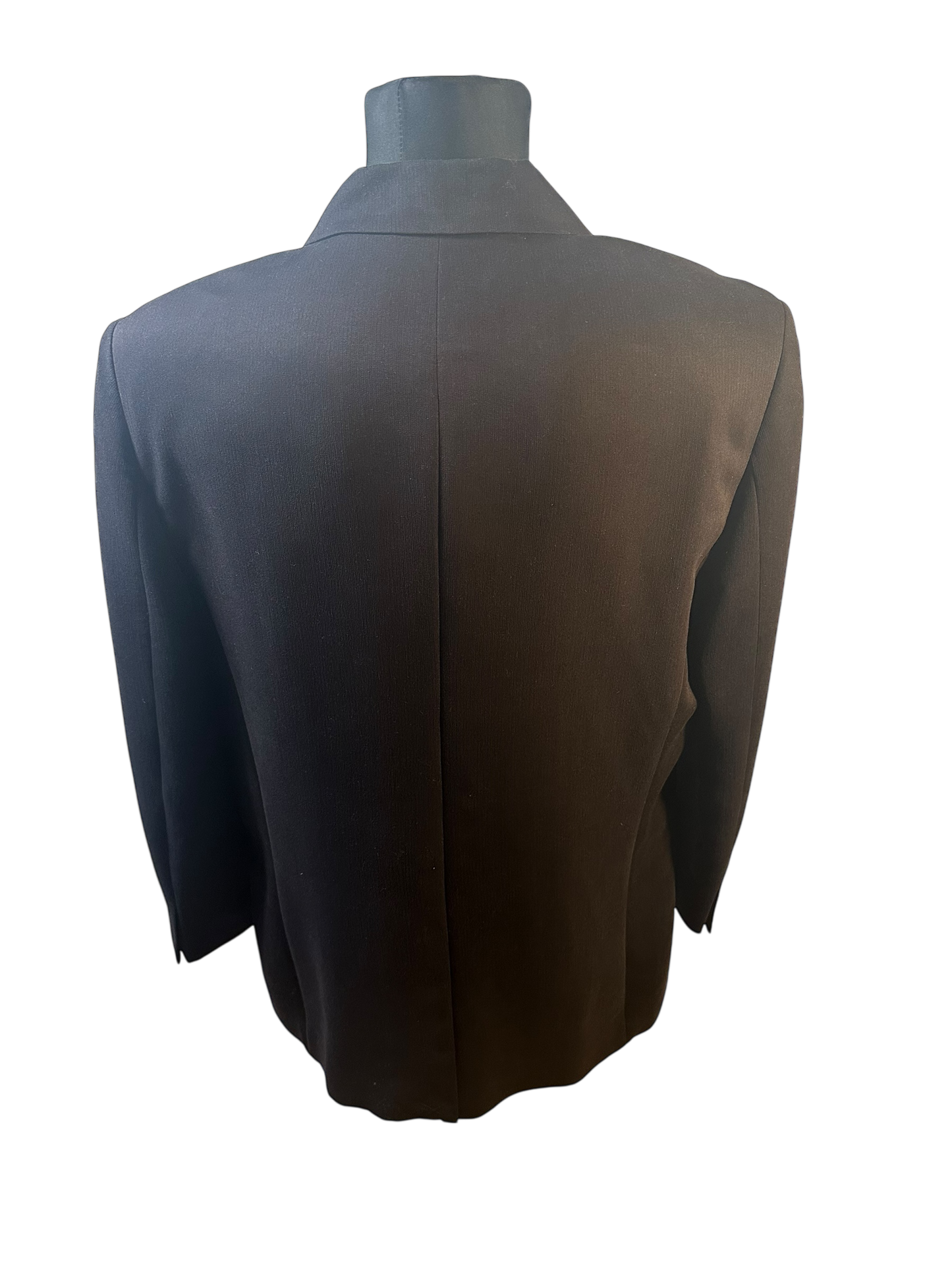 Downstairs Sakko Gr. 50 Schwarz Herren Sakko Viskosemix Modern Elegant