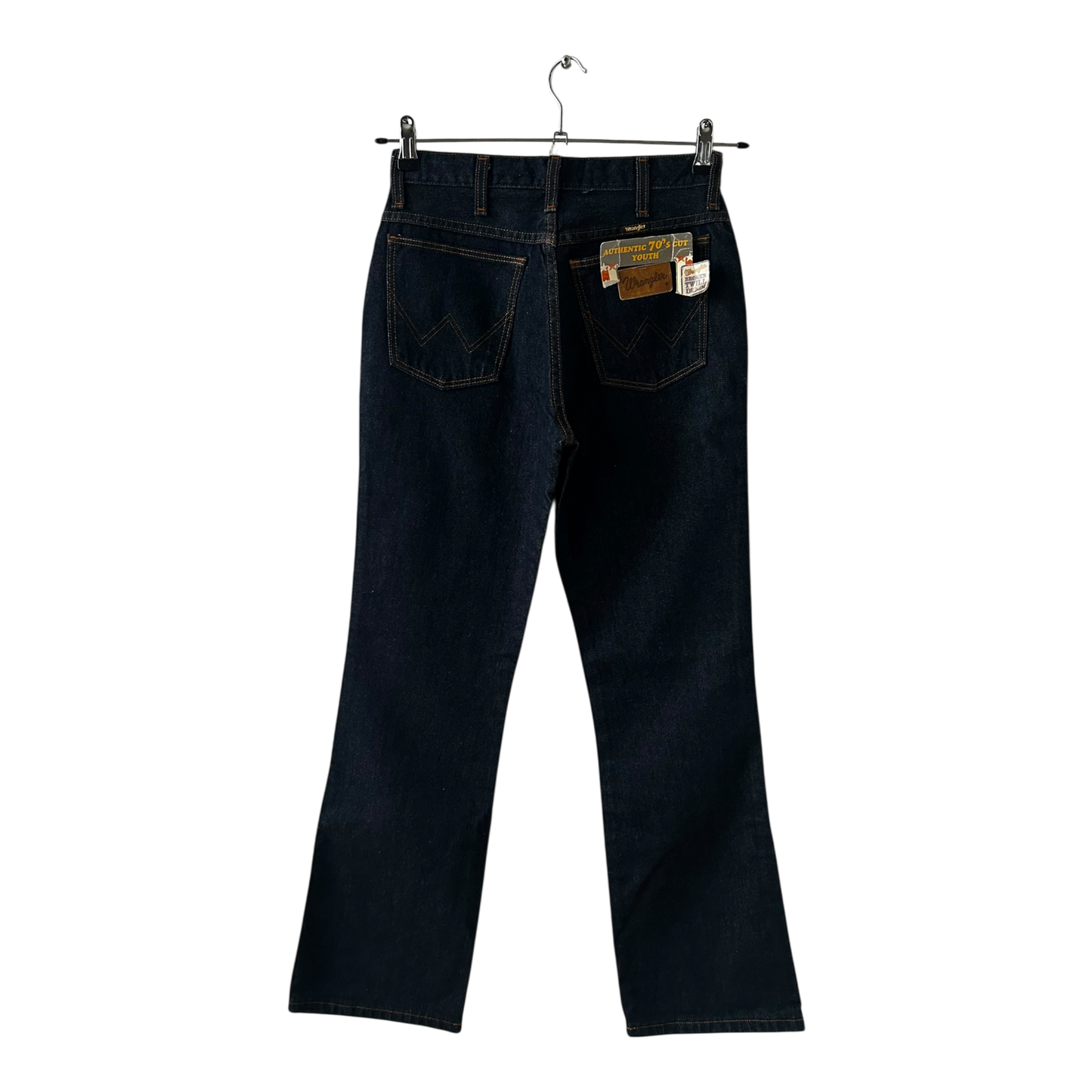 Wrangler Damen Jeans Hose Gr 36 Dunkelblau Baumwolle Denim Vintage Design