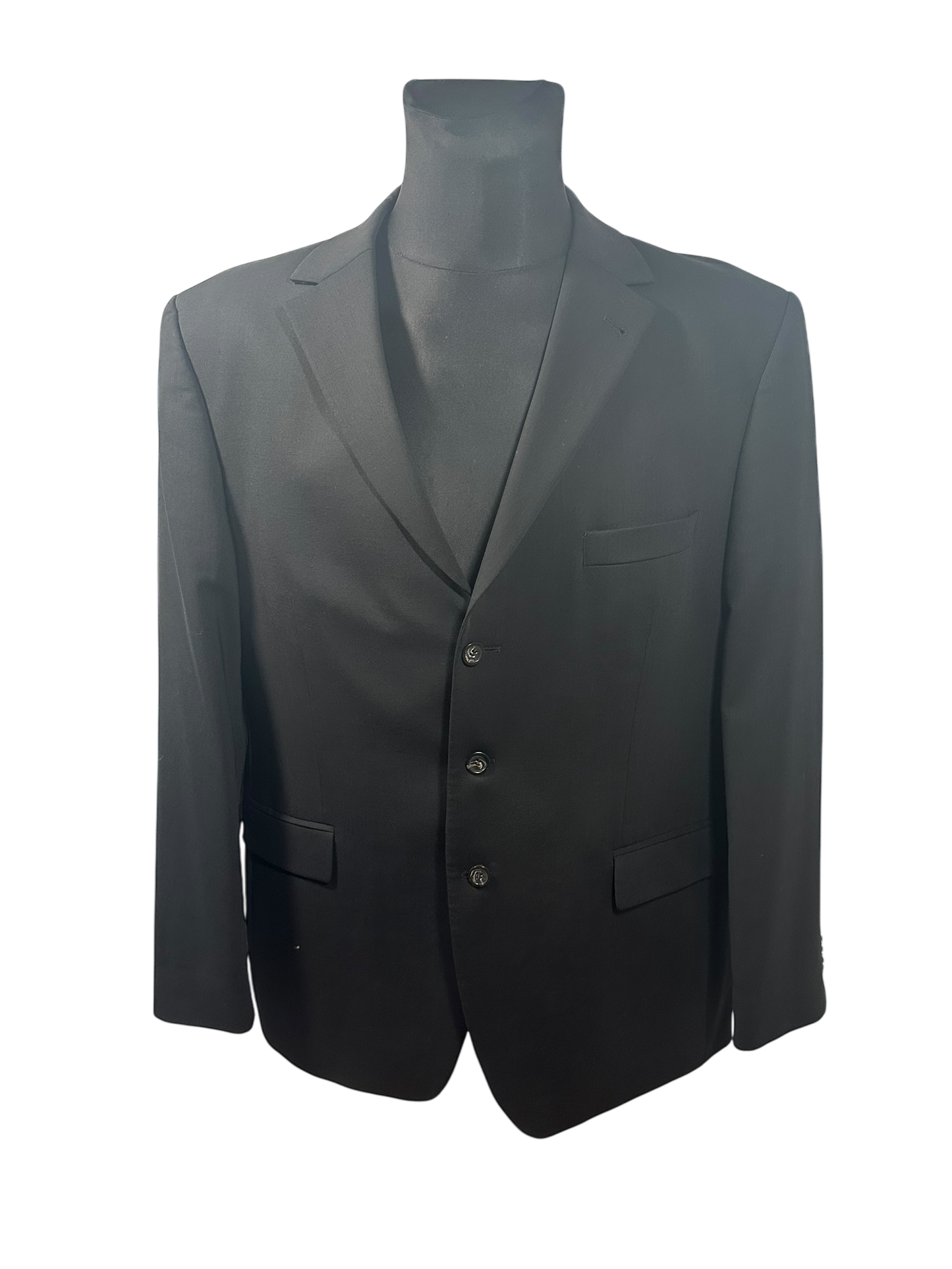 Westbury Premium Sakko Gr. 56 Schwarz Herren Sakko Reine Schurwolle Elegant Klassisch