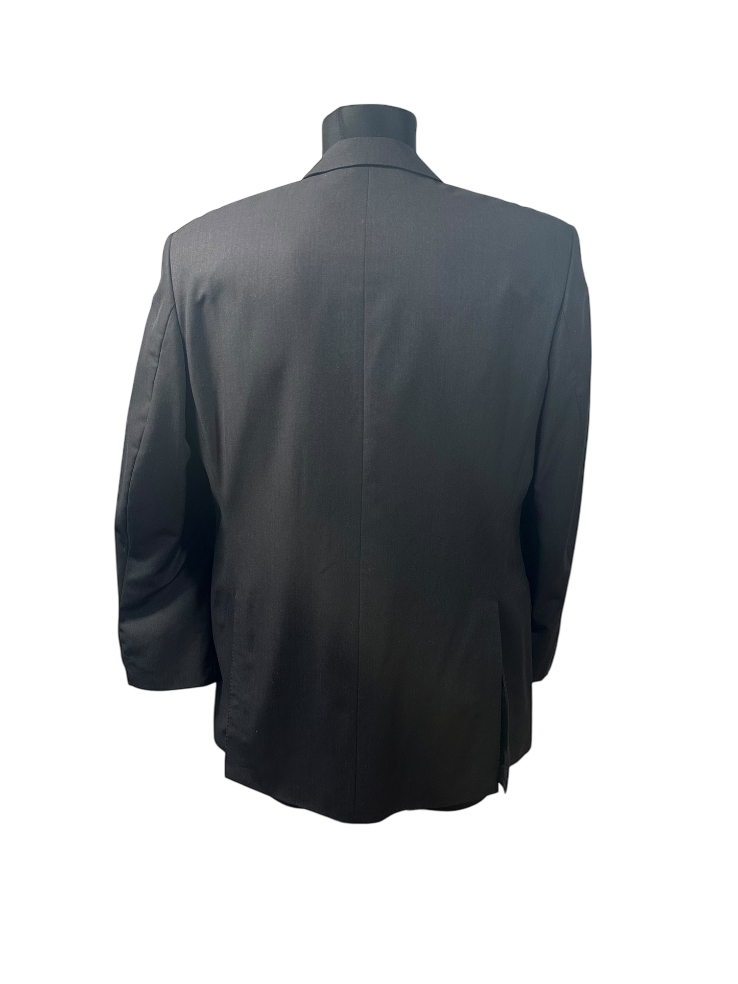 Christian Berg Sakko Gr. 56 Dunkelblau Herren Sakko Super 100s Klassisch Elegant