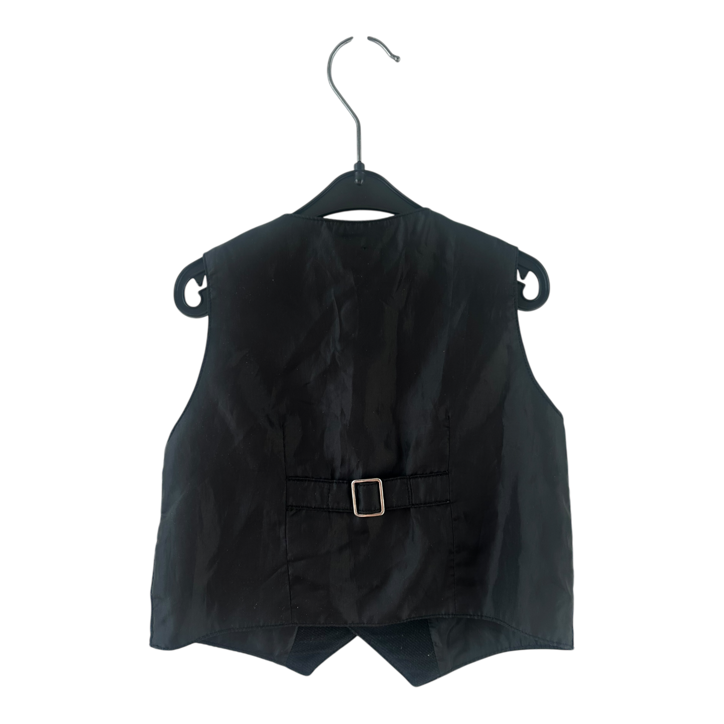 H&M Weste Jungen Gr 86 Schwarz Elegant Festlich Baumwollmix Klassisch